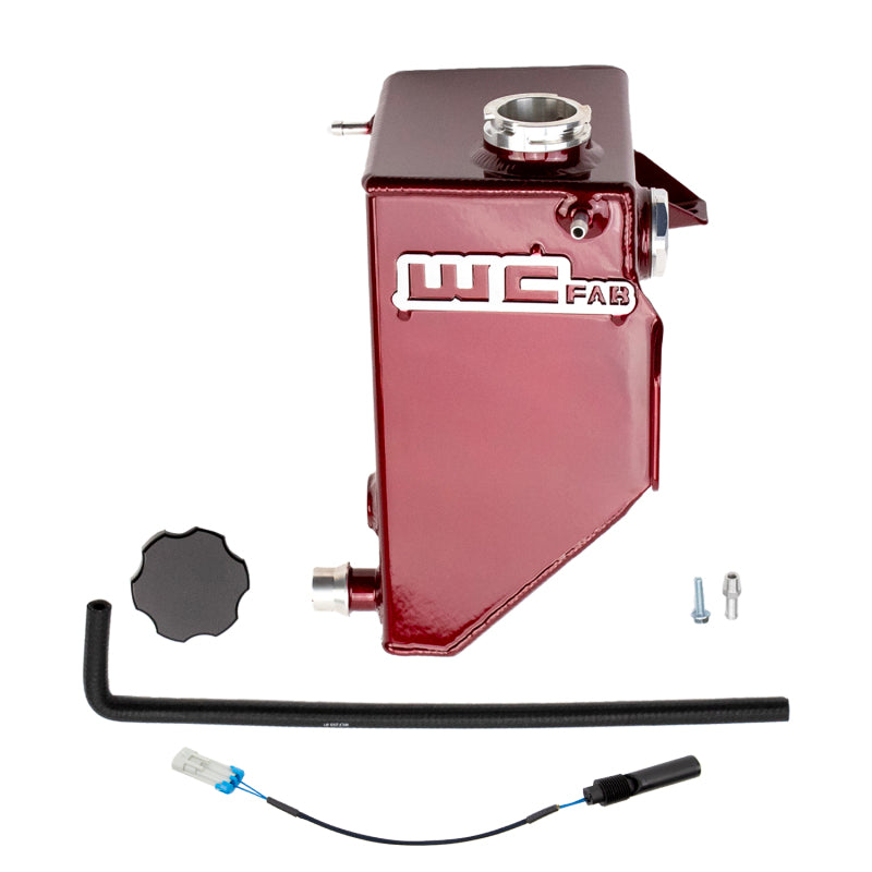 Wehrli 20-21 Chevrolet 6.6L L5P Duramax OEM Placement Coolant Tank Kit - WCFab Red WCF100268-RED WCF100268-RED Photo - Primary