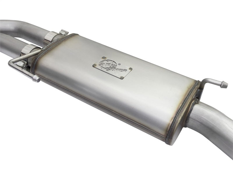 aFe Cat Back Exhaust Black - Ford F-150 04-08 49-43079-B Photo - Unmounted