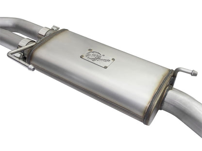 aFe Cat Back Exhaust Polished - Ford F-150 04-08 49-43079-P Photo - Unmounted