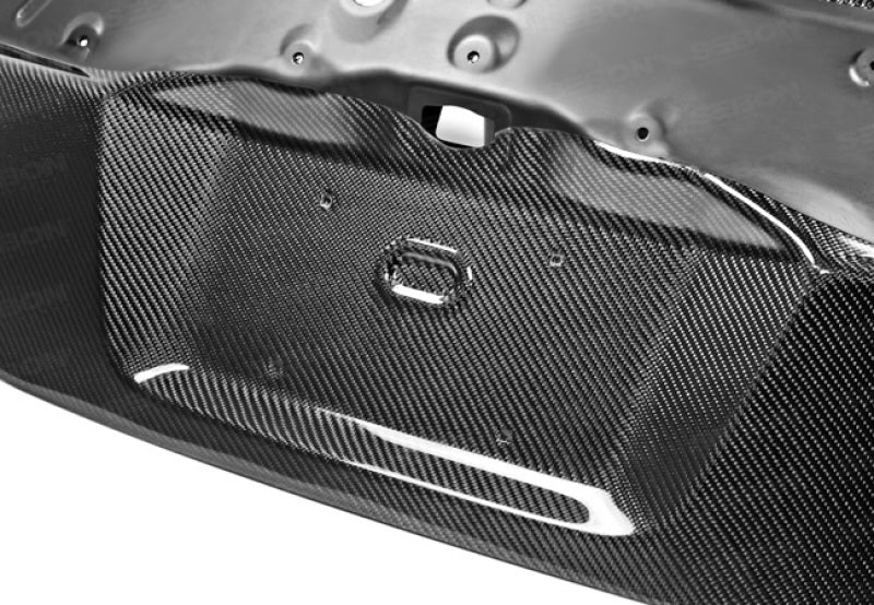 Seibon 12-13 Honda Civic 2dr OEM-Style Carbon fiber Trunk Lid TL1213HDCV2D TL1213HDCV2D Photo - Primary