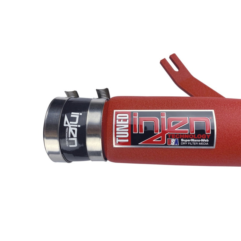 Injen 17-20 Honda Civic Si L4 1.5L Turbo Wrinkled Red SP Short Ram Intake SP1584WR SP1584WR Photo - Unmounted