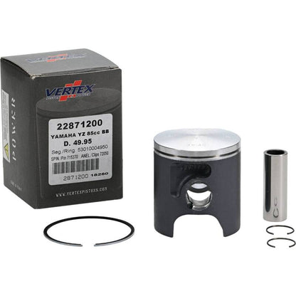 Vertex Pistons Vertex Piston 02-18 Yamaha YZ 85 85cc +2mm Cast Big Bore Piston Kit 92cc. 22871200 22871200 Photo - Primary