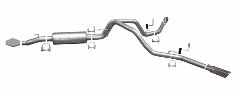 Gibson 05-08 Ford F-150 FX4 5.4L 2.5in Cat-Back Dual Extreme Exhaust - Stainless 69012 69012 Photo - Primary