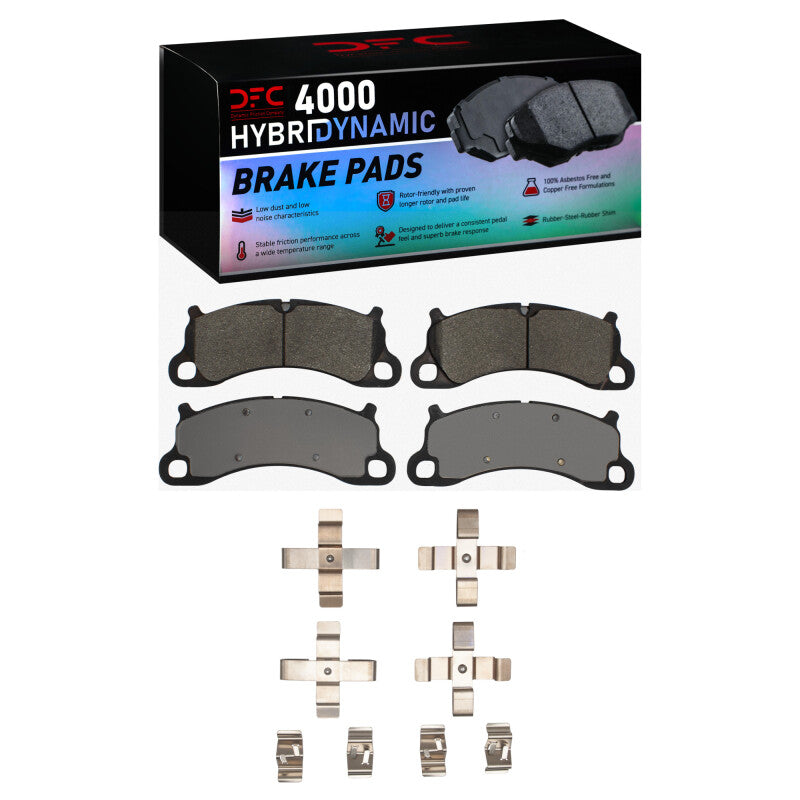 DFC DFC 4000 HybriDynamic Brake Pads Brakes, Rotors & Pads Brake Pads - OE main image