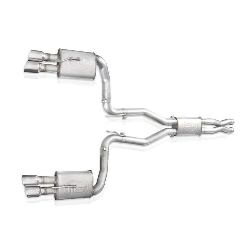 Stainless Works 08-09 Pontiac G8 GT 3in Catback XPipe Turbo Chambered 3.5in Tips Perform Connect PG8CB PG8CB Photo - Unmounted
