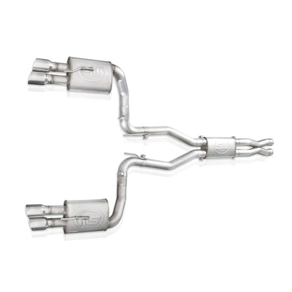 Stainless Works 08-09 Pontiac G8 GT 3in Catback XPipe Turbo Chambered 3.5in Tips Perform Connect PG8CB PG8CB Photo - Unmounted