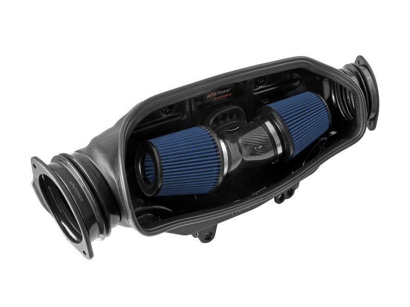 aFe 2020 Chevrolet Corvette C8 Track Series Carbon Fiber Cold Air Intake System With Pro 5R Filters 57-10013R 57-10013R Photo - Unmounted