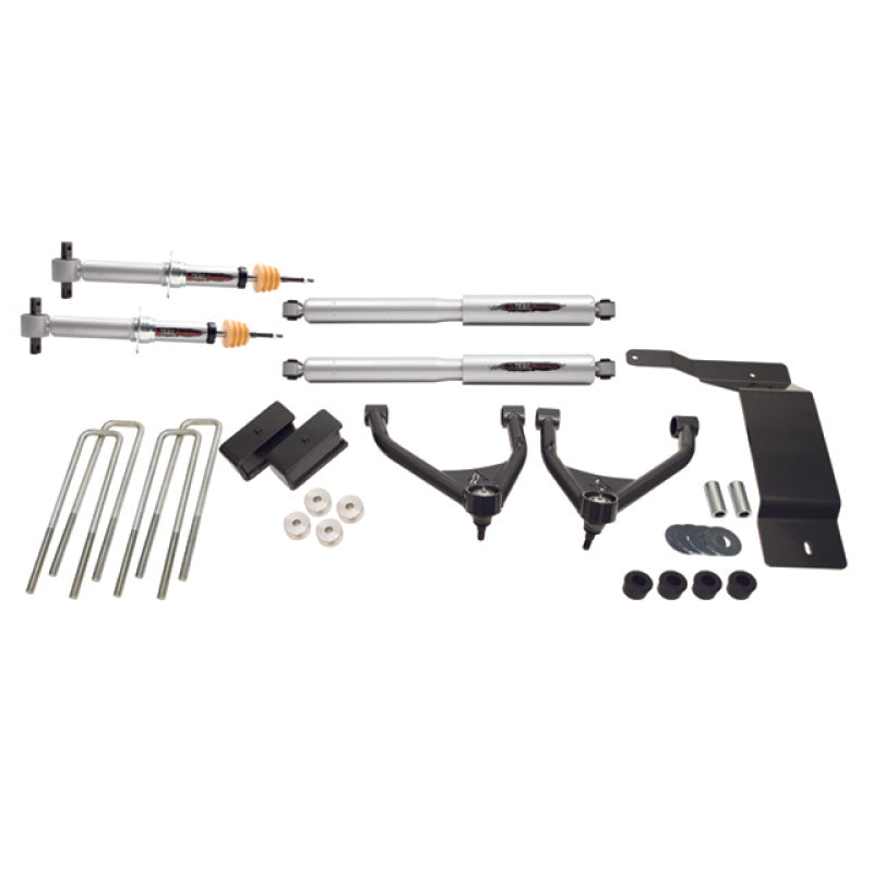 Belltech 07-16 Chevrolet Silverado / GMC Sierra 1500 4WD 4in Suspension Lift Kit w/ Shocks 150207TP 150207TP Photo - Primary