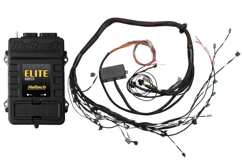 Haltech Elite 2500 with Advance Race Functions-Toyota 2JZ Terminated Harness HT-151355 Photo - Primary