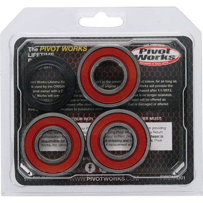 Pivot Works Harley Wheel Bearing Kit Premium Bearings 25-1370-P 25-1370-P Photo - Primary