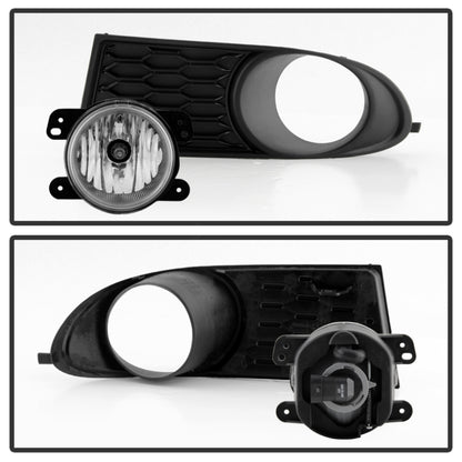 Spyder Dodge Journey 2011-2014 OEM Fog Light W/Universal Switch- Clear FL-DJ2011-C 5080448 5080448 User 1