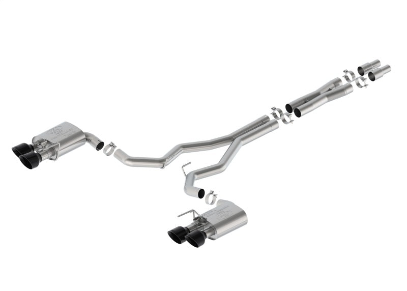 Ford Racing 2024 Mustang Dark Horse 5.0L Extreme Active Cat-Back Exhaust - Black Tip M-5200-DHE M-5200-DHE Photo - Primary