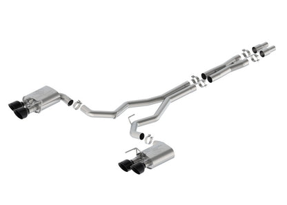 Ford Racing 2024 Mustang Dark Horse 5.0L Extreme Active Cat-Back Exhaust - Black Tip M-5200-DHE M-5200-DHE Photo - Primary