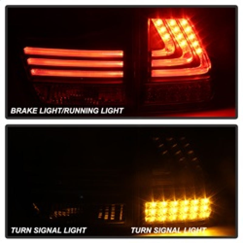 Spyder Lexus RX330/RX350 04-09 LED Tail Lights Black ALT-YD-LRX04-LED-BK 5080837 5080837 Photo - Unmounted