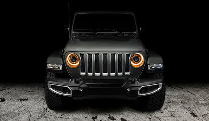 ORACLE Lighting Oracle Jeep JL/Gladiator JT Oculus Switchback Bi-LED Projector Headlights - Amber/White Switchback 5839-023 5839-023 Photo - lifestyle view