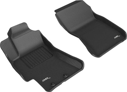 3D MAXpider 08-11 Subaru Impreza / WRX / 08-14 Impreza WRX STI Kagu 1st Row Floormats - Black L1SB02511509 L1SB02511509 Photo - Primary