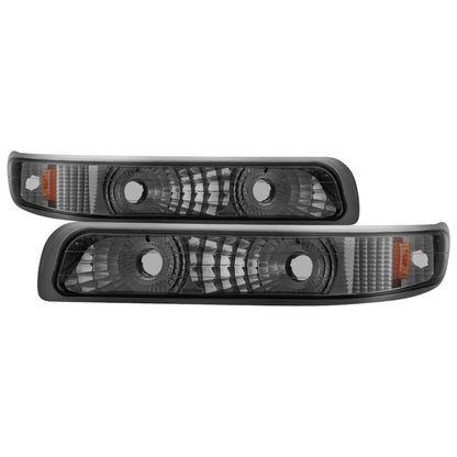 SPYDER Xtune Chevy Silverado 99-02 Amber Reflector Bumper Lights Smoke CBL-JH-CS99-AM-SM 5064288 5064288 Photo - Primary