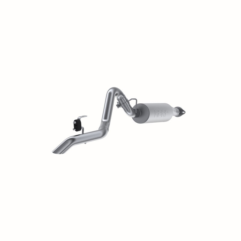 MBRP 04-06 Jeep Wrangler (TJ) Unlimited 4 0L I-6 Cat Back Single Aluminized S5520AL Photo - Primary