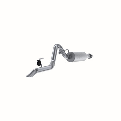 MBRP 04-06 Jeep Wrangler (TJ) Unlimited 4 0L I-6 Cat Back Single Aluminized S5520AL Photo - Primary
