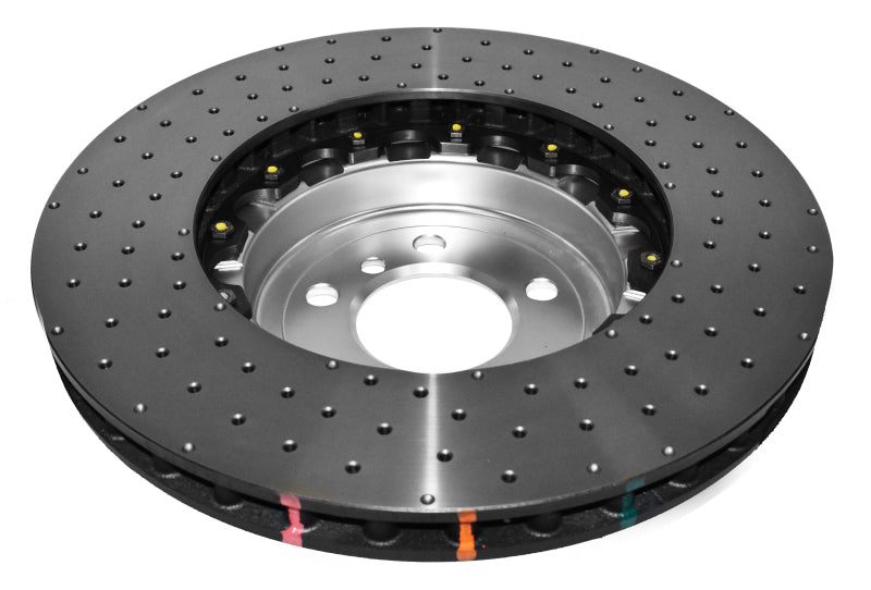 DBA 18-20 BMW M240i xDrive M Perf (w/370mm Front Rotor) Front 5000 Series Drilled Rotor w/Silver Hat 52286SLVXD 52286SLVXD Photo - out of package
