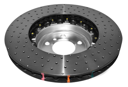 DBA 18-20 BMW M240i xDrive M Perf (w/370mm Front Rotor) Front 5000 Series Drilled Rotor w/Silver Hat 52286SLVXD 52286SLVXD Photo - out of package