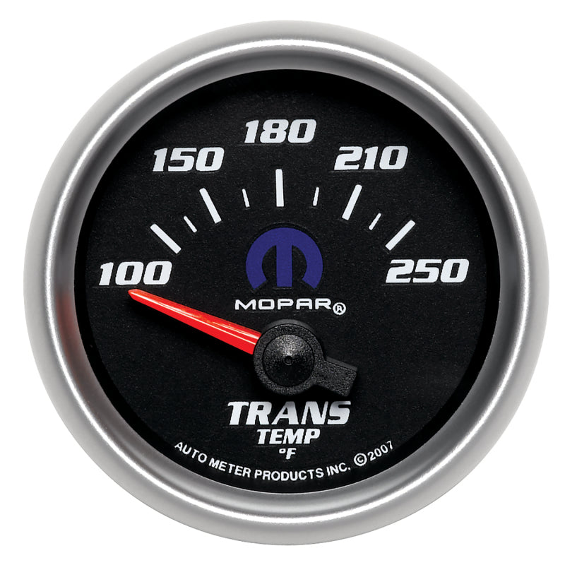 Autometer Mopar 52.4mm SSE 100-250 Degree F Transmission Temperature Gauge 880019 880019 Photo - Primary
