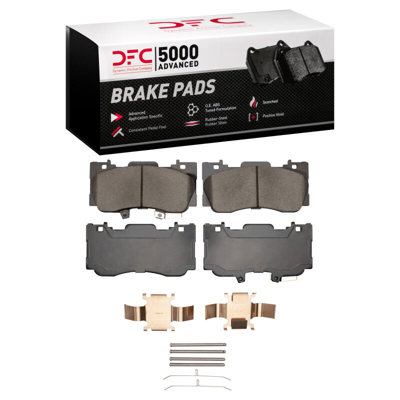 DFC DFC 5000 Advanced Ceramic Brake Pads Brakes, Rotors & Pads Brake Pads - OE main image