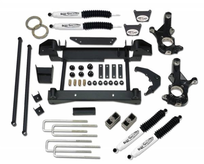 Tuff Country 01-10 Chevy Silverado 2500HD 4x4 6in Lift Kit (w/1pc Sub Frame SX8000 Shocks) 16985KN 16985KN Photo - Primary