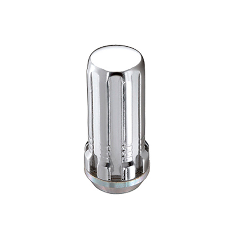 McGard SplineDrive Lug Nut (Cone Seat) M14X1.5 / 1.935in. Length (Box of 50) - Chrome (Req. Tool) 65024 65024 Photo - Primary