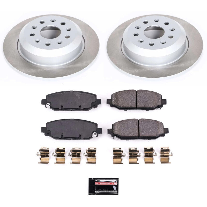 PowerStop Power Stop 18-22 Jeep Wrangler Rear Semi-Coated Rotor Kit SC7942 SC7942 Photo - Primary