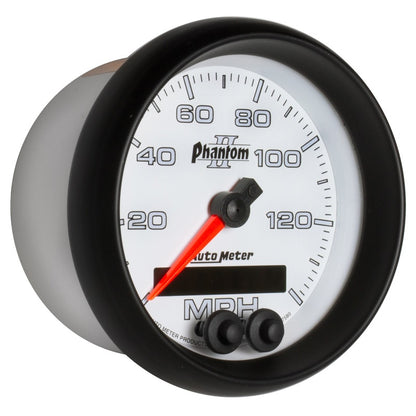 Autometer Phantom II 3-3/8in 0-140MPH In-Dash Electronic GPS Programmable Speedometer 7580 7580 User 5