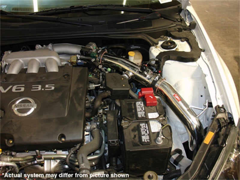 Injen Polished Cold Air Intake 04-06 Altima 3.5L V6 SP1978P Photo - Mounted