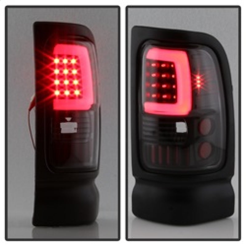 SPYDER xTune Dodge Ram 1500 94-01 Tail Lights - Light Bar LED - Black ALT-ON-DRAM94V3-LBLED-BK 9038860 9038860 Photo - Unmounted