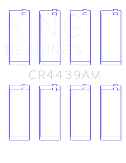 King Engine Bearings King BMW M10 (Size STD) Rod Bearing Set CR4439AM CR4439AM Photo - Primary