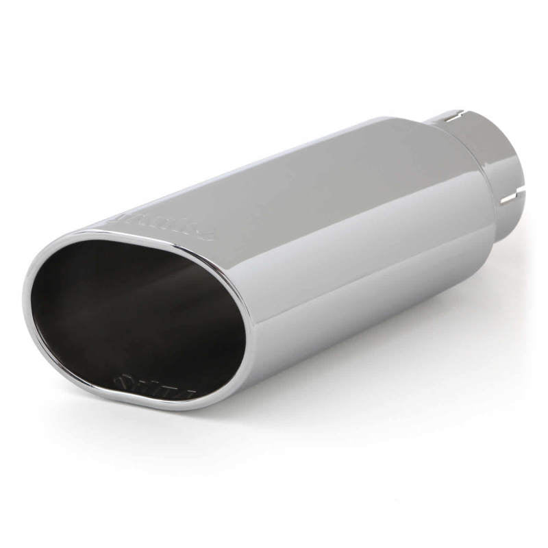 Banks Power Tailpipe Tip Kit - SS Obround Slash Cut - 3.5in Tube - 4.38in X 5.25in 52918 Photo - Primary