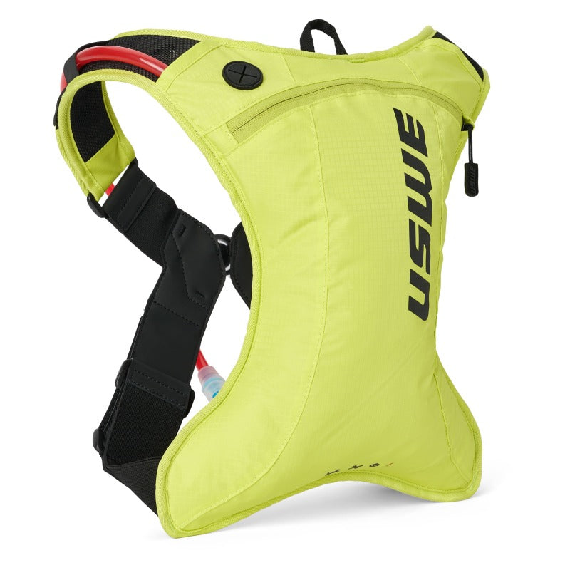 USWE Outlander Moto Hydration Pack 2L - Crazy Yellow 202077002 202077002 User 1