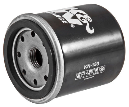 K&N Engineering Powersport Oil Filter Canister Aprilia Piaggio KNEKN-183 KN-183 Photo - lifestyle view