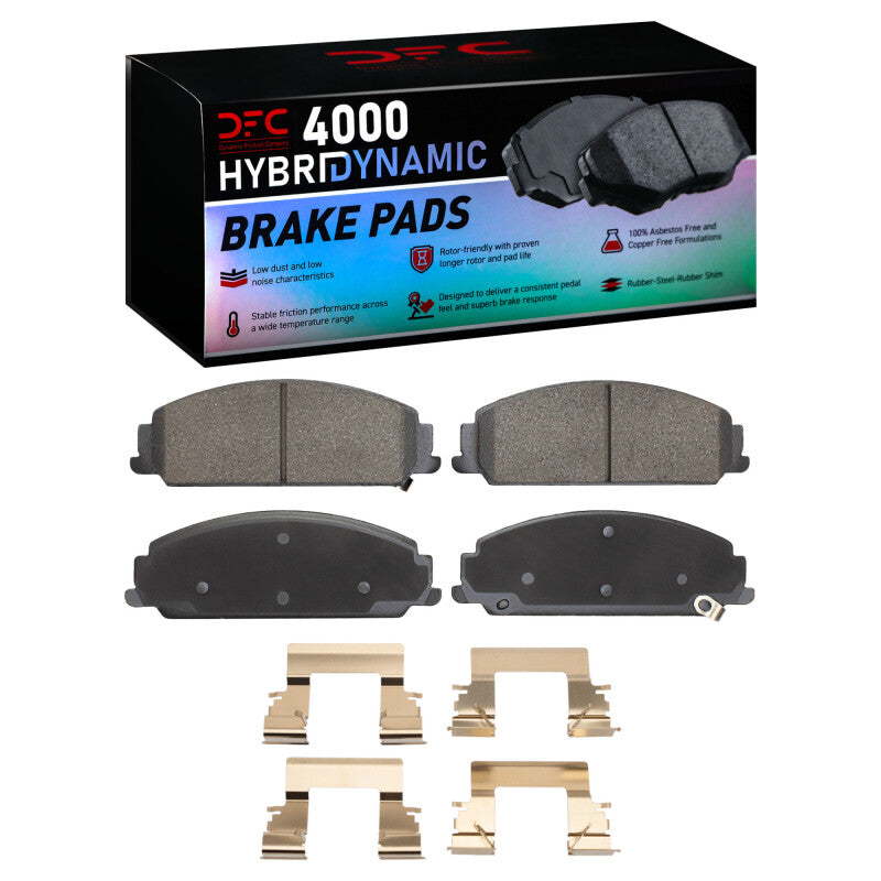DFC DFC 4000 HybriDynamic Brake Pads Brakes, Rotors & Pads Brake Pads - OE main image
