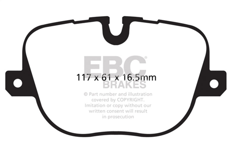 EBC Disc Brake Pad Set DP42068R Photo - Primary