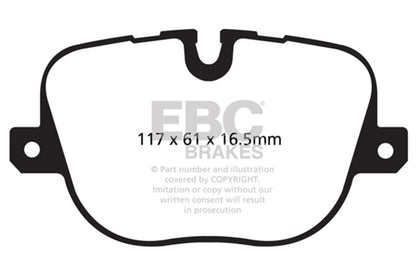 EBC Disc Brake Pad Set DP42068R Photo - Primary