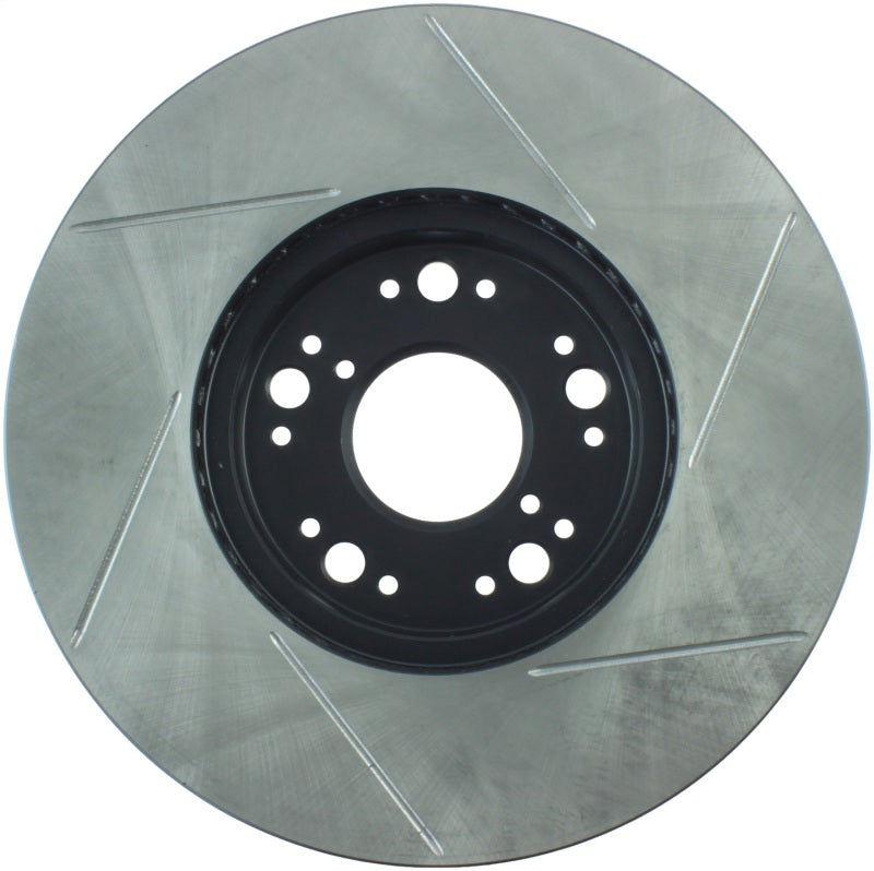 StopTech Power Slot 93-05 Lexus GS Series / 00-05 IS300 / 93-94 LS Series Front Right Slotted Rotor 126.44083SR 126.44083SR Photo - Unmounted