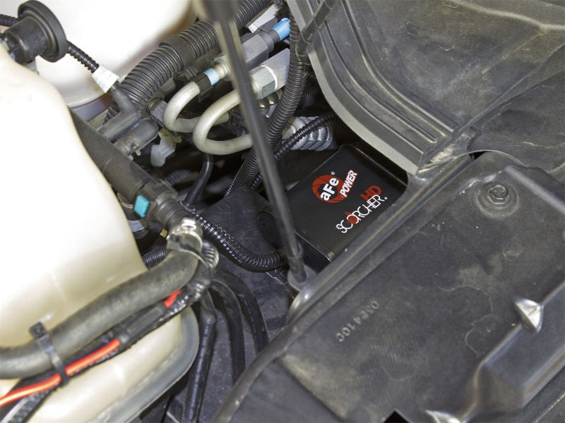 aFe SCORCHER HD Module: Ford Diesel Trucks 08-10 V8-6.4L (td) (Core PN: 43 77-43013 Photo - Mounted
