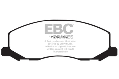 EBC Disc Brake Pad Set DP42015R Photo - Primary