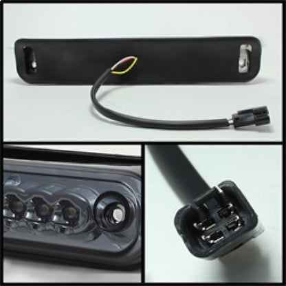 SPYDER Xtune Chevy GMC C10 / Ck Series Sierra Silverado 88-98 LED 3rd Brake Light Smoke BKL-CCK88-LED-SM 5072405 5072405 Photo - Unmounted