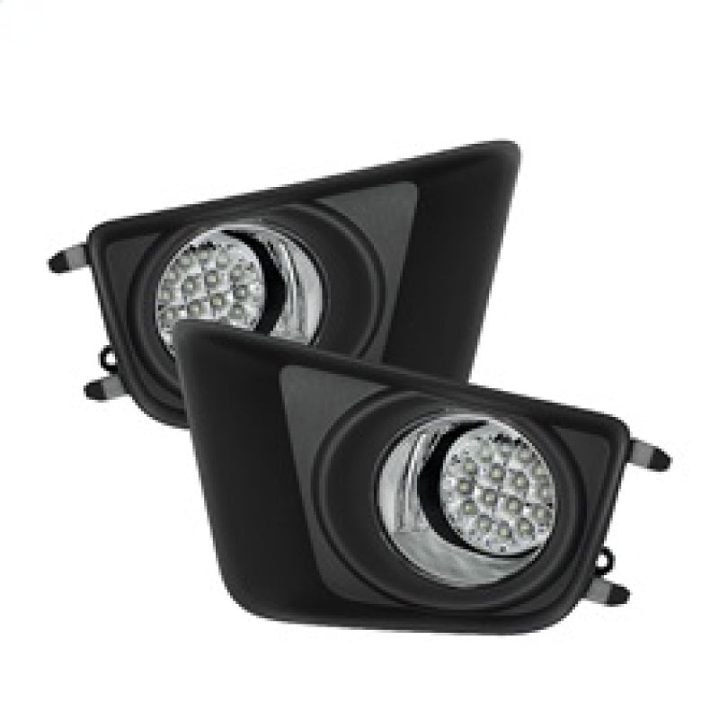 Spyder Toyota Tacoma 2012-2015 LED Fog Lights w/Switch Clear FL-LED-TTA2012-C 5075154 5075154 Photo - Primary