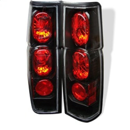 Spyder Nissan Hardbody 86-97 Euro Style Tail Lights Black ALT-YD-NH86-BK 5006875 5006875 Photo - Primary