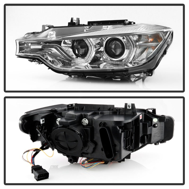 Spyder Signature BMW F30 3 Series 12-14 4DR Projector Headlights - Chrome (PRO-YD-BMWF3012-AFSHID-C) 5086822 5086822 Photo - Unmounted