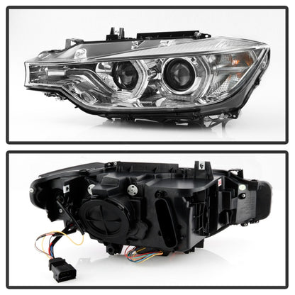 Spyder Signature BMW F30 3 Series 12-14 4DR Projector Headlights - Chrome (PRO-YD-BMWF3012-AFSHID-C) 5086822 5086822 Photo - Unmounted