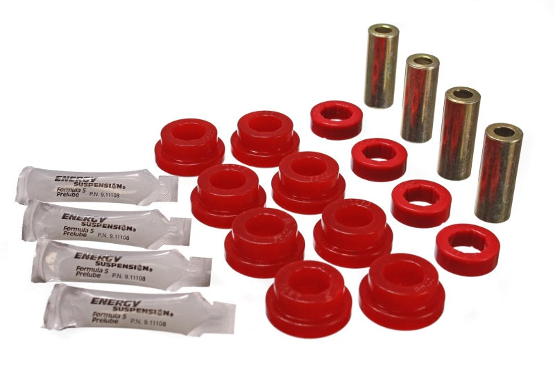 Energy Suspension Control Arm Bushing Set Red Honda Civic Base 1988-1995 16.3104R Photo - Primary
