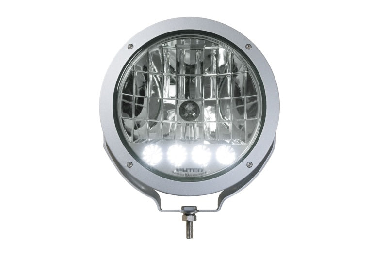 Putco Universal, HID Lamp w/4 LED DayTime Running Lights - 9" Silver Housing 231910 Photo - Unmounted